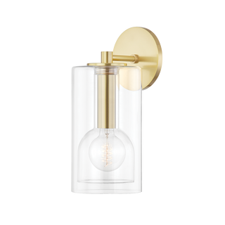 Belinda Wall Sconce in Aged Brass Finish
