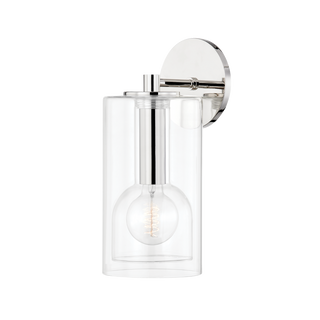 Belinda Wall Sconce in Polished Nickel Finish
