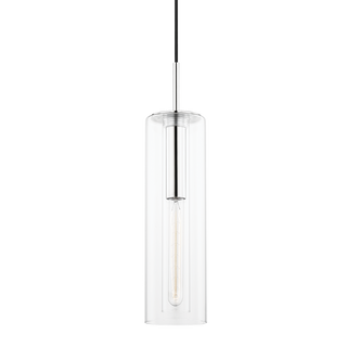 Belinda Pendant in Polished Nickel Finish
