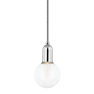 Bryce Pendant in Polished Nickel Finish
