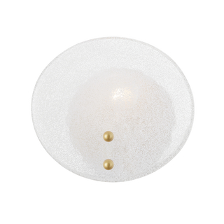 Giselle Wall Sconce in Aged Brass Finish