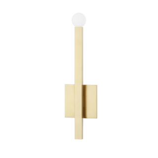 Dona Wall Sconce in Aged Brass Finish