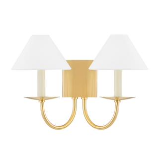 Lenore Wall Sconce Aged Brass