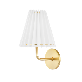 Demi Wall Sconce in Aged Brass Finish