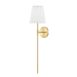Demi Wall Sconce in Aged Brass Finish