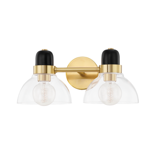 Camile Bath and Vanity in Aged Brass Finish