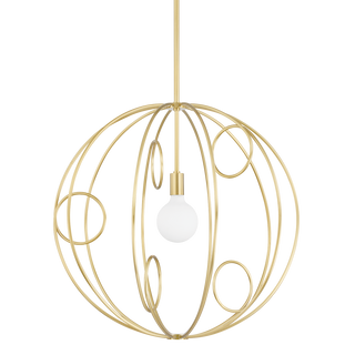 Alanis Pendant Aged Brass