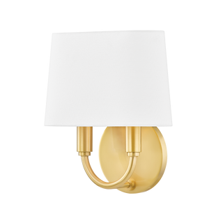 Clair Wall Sconce in Aged Brass Finish