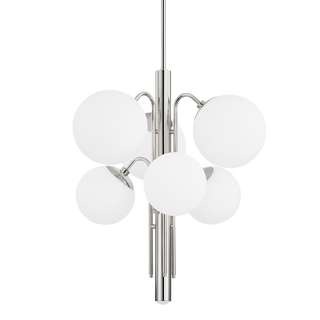 Ingrid Chandelier Polished Nickel