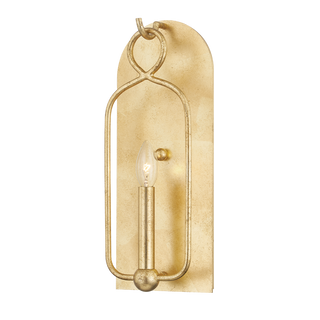 Mallory Wall Sconce in Gold Leaf Finish