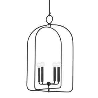 Mallory Pendant in Aged Iron Finish