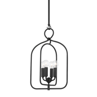 Mallory Pendant in Aged Iron Finish