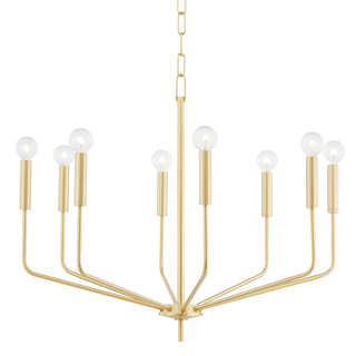 Bailey Chandelier Aged Brass