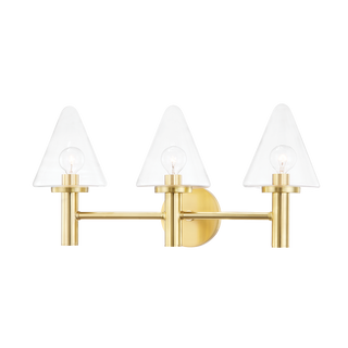 Connie Bath and Vanity in Aged Brass Finish