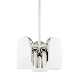 Mabel Pendant in Polished Nickel Finish