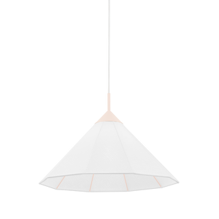 Gloria Pendant in Robins Egg Blue Finish
