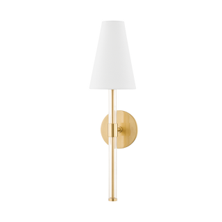Janelle Wall Sconce in Aged Brass Finish