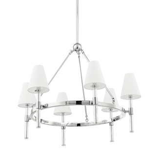 Janelle Chandelier in Polished Nickel Finish