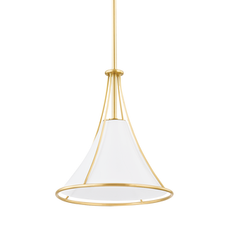 Madelyn Pendant in Aged Brass Finish