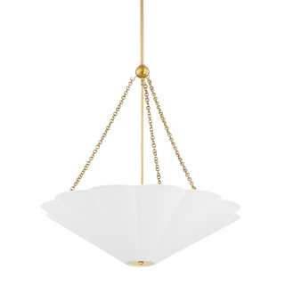 Alana Pendant in Aged Brass Finish