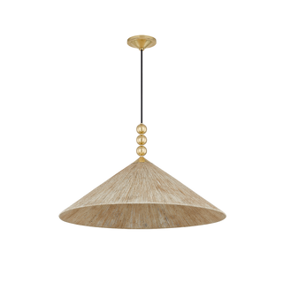 SONG Pendant in AGED BRASS Finish
