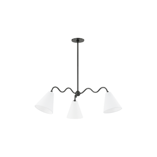 ONDA Chandelier in OLD BRONZE Finish