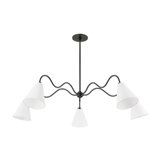 ONDA Chandelier in OLD BRONZE Finish