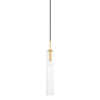 NYAH Pendant in Aged Brass Finish