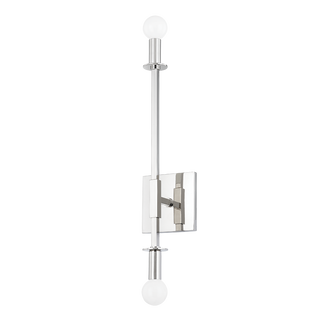 MILANA Wall Sconce in Polished Nickel Finish