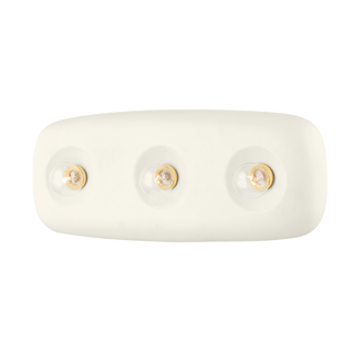 Colleen Bath and Vanity in AGED BRASS/SATIN IVORY Finish