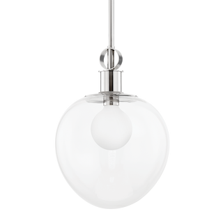ANNA Pendant in Polished Nickel Finish