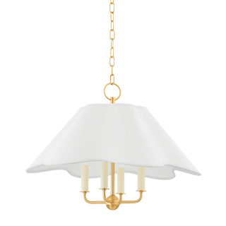 ROSANNA Pendant in Aged Brass Finish