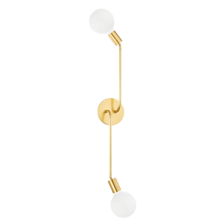 BLAKELY Wall Sconce in Aged Brass Finish