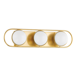 AMY Bath And Vanity in Aged Brass Finish