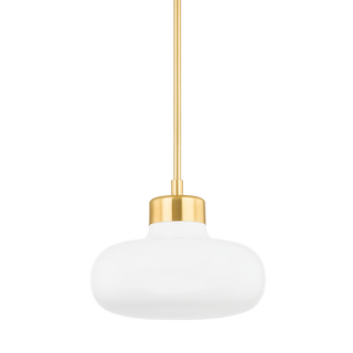 ELIANA Pendant in Aged Brass Finish