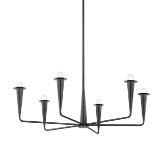 DANNA Chandelier in Old Bronze Finish