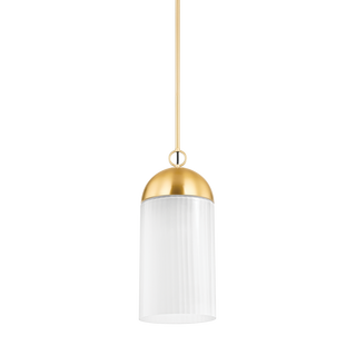 EMORY Pendant in Aged Brass Finish