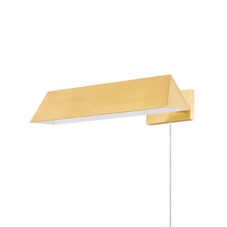 PRISCILLA Picture Light in Aged Brass Finish