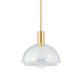 MODENA PENDANT in Aged Brass Finish