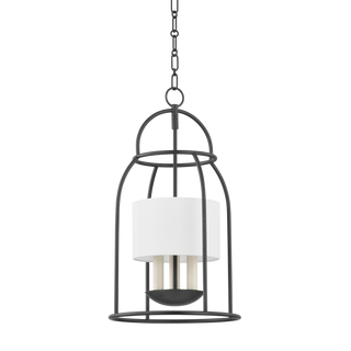 DELIA LANTERN in Aged Iron Finish