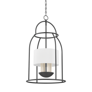DELIA LANTERN in Aged Iron Finish