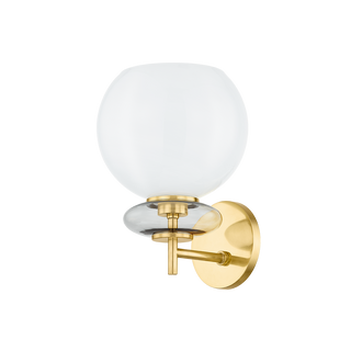 ALEXIA WALL SCONCE in AGED BRASS Finish