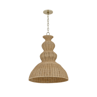 MAYLA PENDANT in AGED BRASS Finish