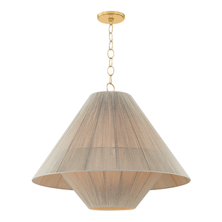 ELEANOR Pendant in AGED BRASS Finish