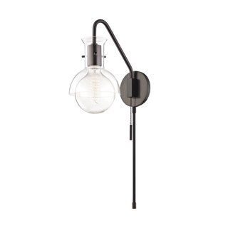 Riley Plug-in Sconce in Old Bronze Finish
