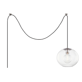 Margot Pendant in Polished Nickel Finish