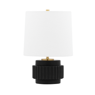 Kalani Table Lamp in Matte Black Finish