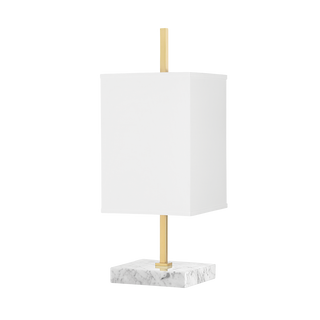 Mikaela Table Lamp in Aged Brass Finish