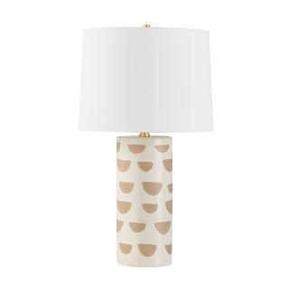 Minnie Table Lamp in Aged Brass Finish