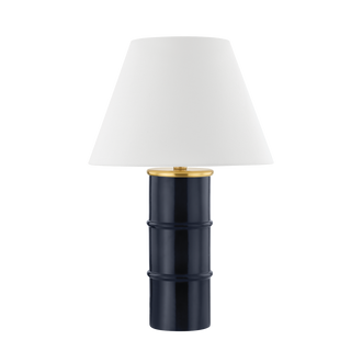 BANYAN Table Lamp in Aged Brass Finish